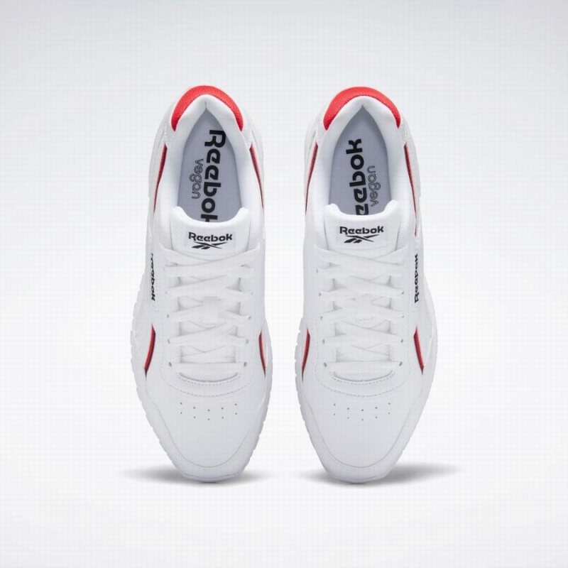 Reebok Glide Vegan Women's Lifestyle Shoes White Black Red | GFM7735QT