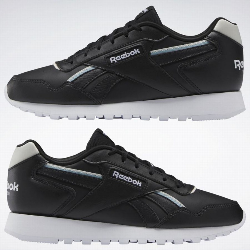 Reebok Glide Vegan Women's Lifestyle Shoes Black Blue | INU2456FY