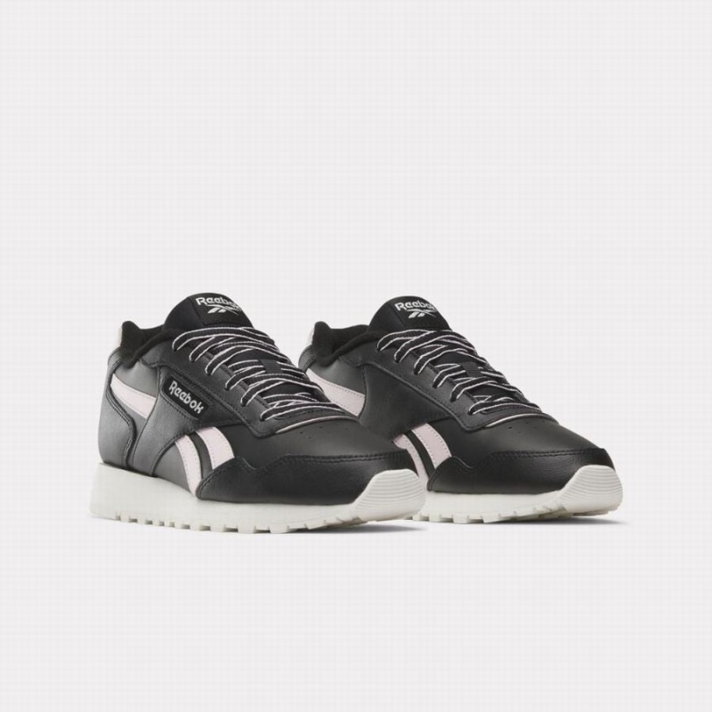 Reebok Glide Women's Lifestyle Shoes Black Pink | QBD2473EI