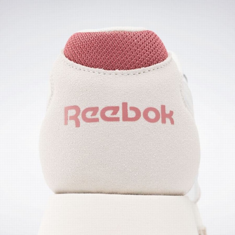 Reebok Glide Women's Lifestyle Shoes White Pink | OCJ6210MX