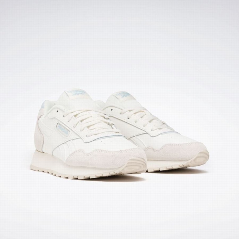 Reebok Glide Women's Lifestyle Shoes White Blue | GGD1772CZ