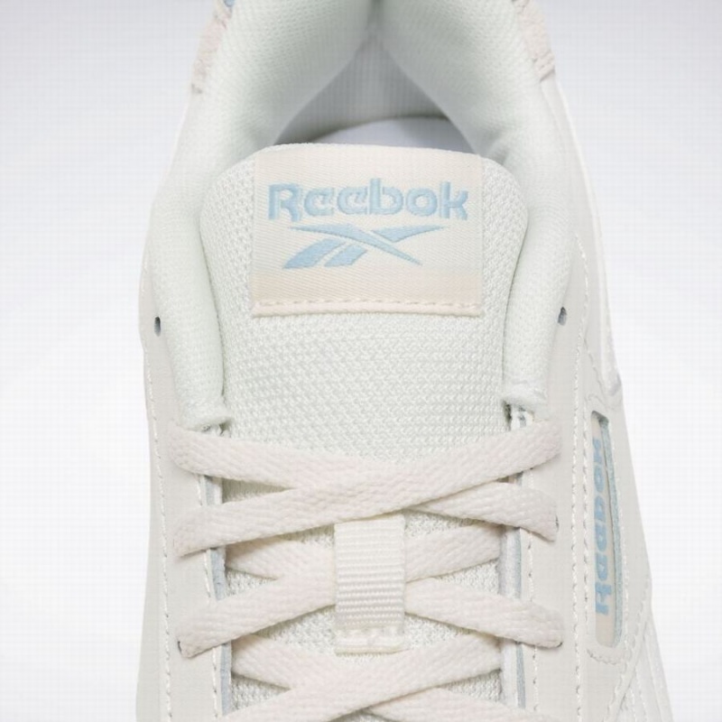 Reebok Glide Women's Lifestyle Shoes White Blue | GGD1772CZ