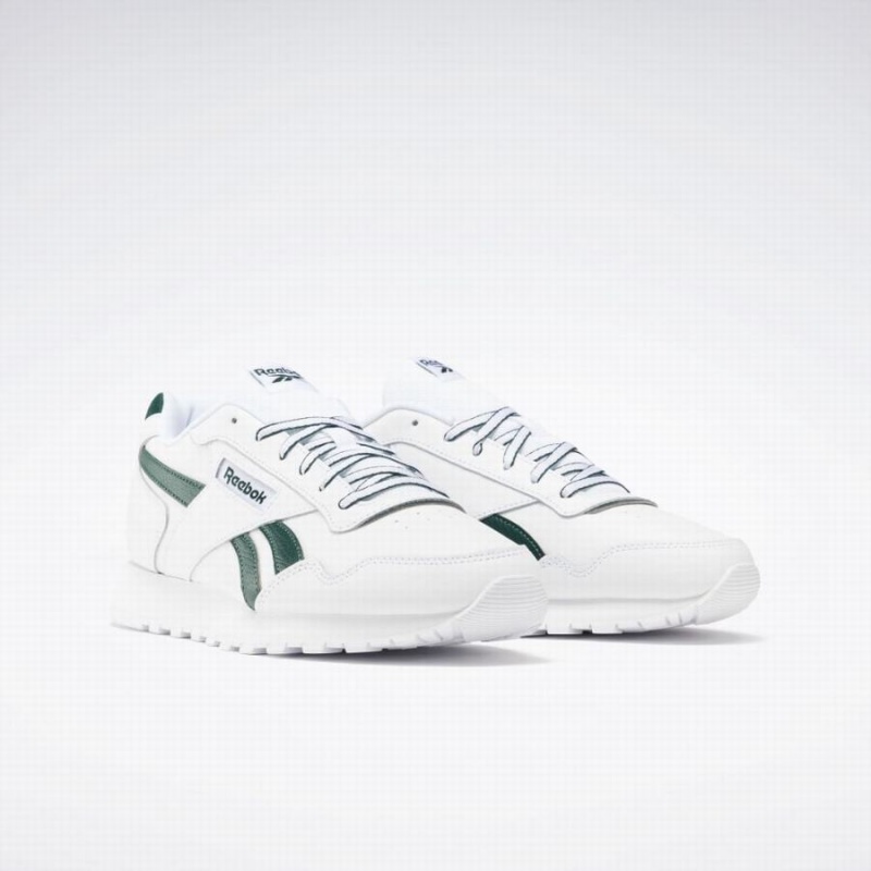 Reebok Glide Women's Lifestyle Shoes White Green | FUG7856EB