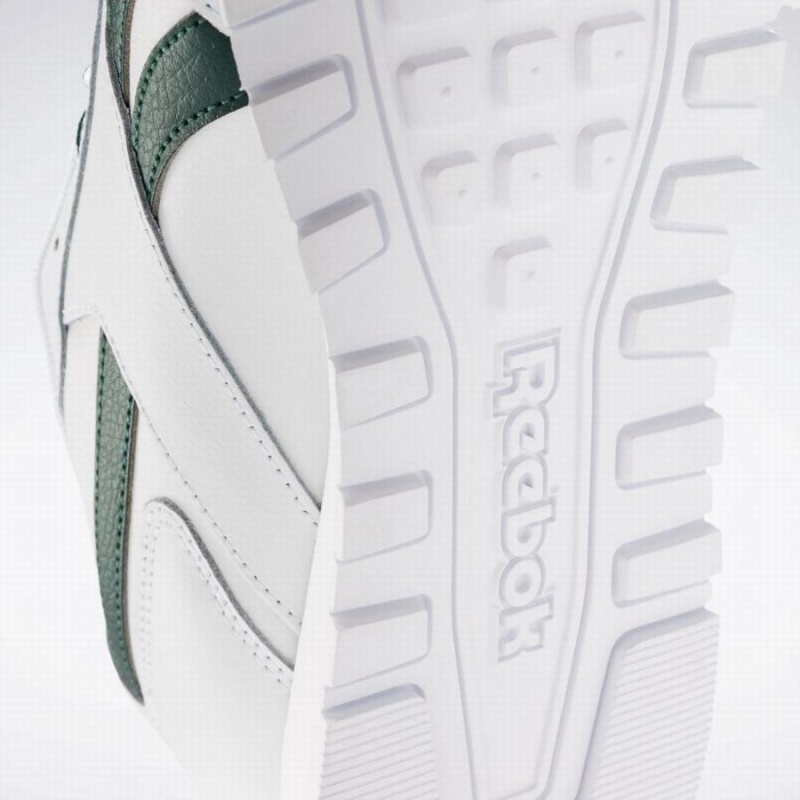 Reebok Glide Women's Lifestyle Shoes White Green | FUG7856EB