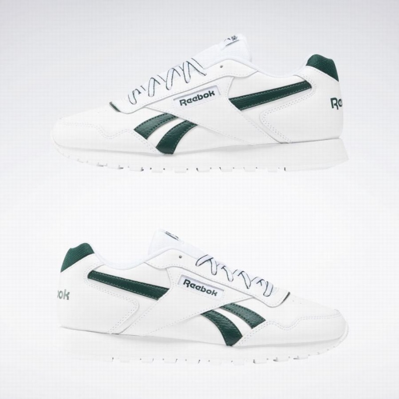 Reebok Glide Women's Lifestyle Shoes White Green | FUG7856EB