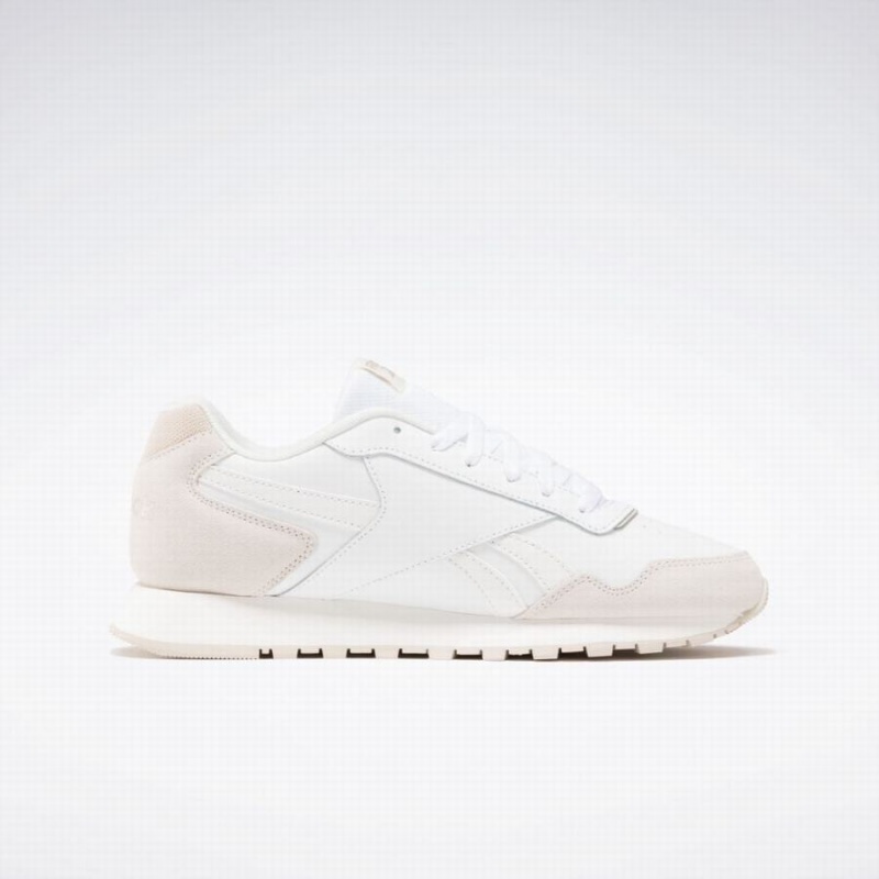 Reebok Glide Women's Lifestyle Shoes White Pink | UAR1662SQ