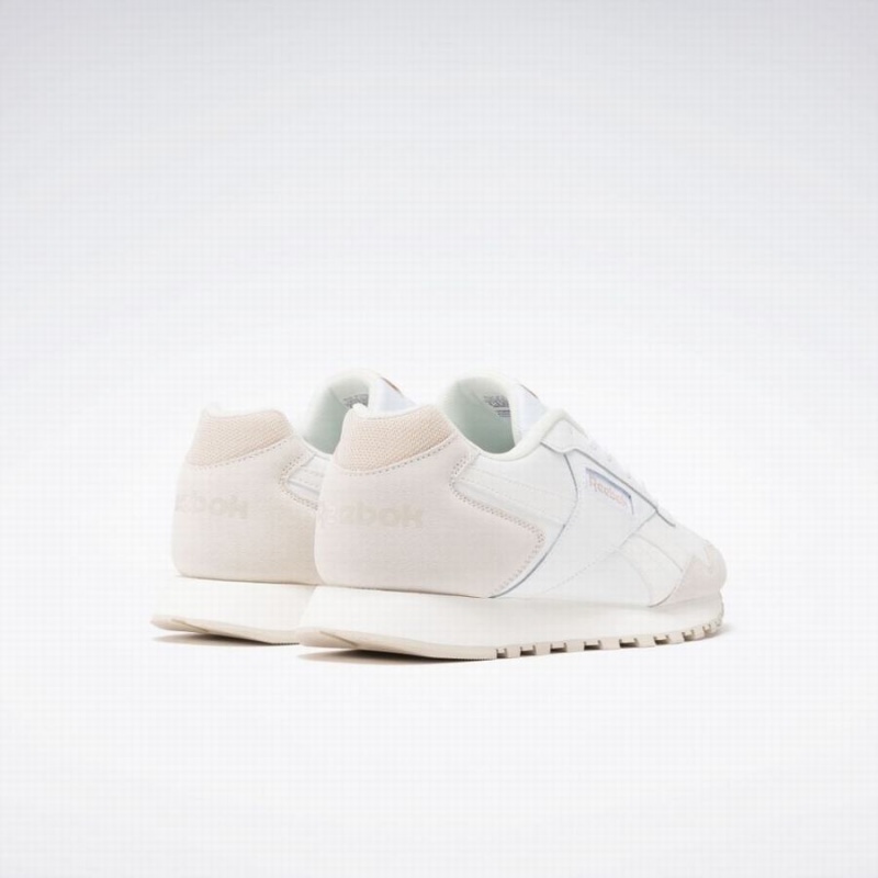 Reebok Glide Women's Lifestyle Shoes White Pink | UAR1662SQ