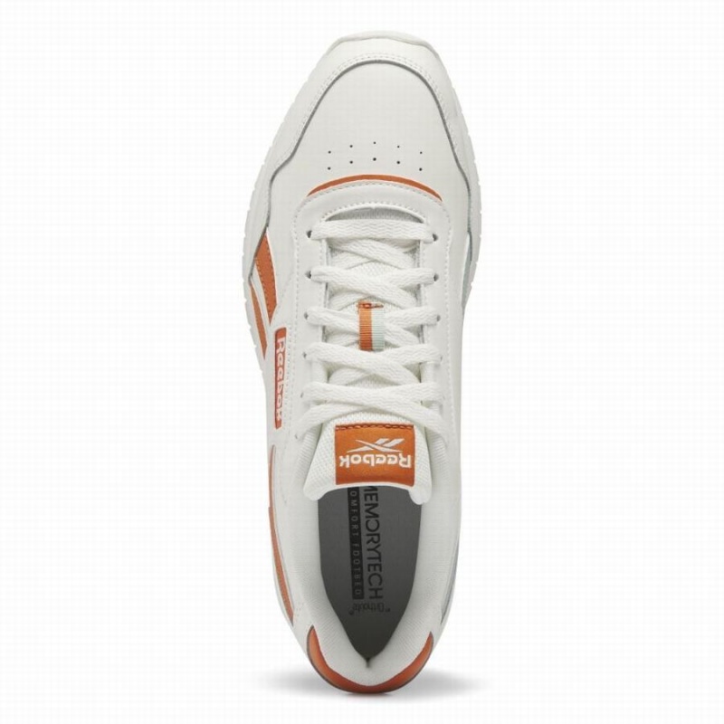 Reebok Glide Women's Lifestyle Shoes White Orange | WKR248CM