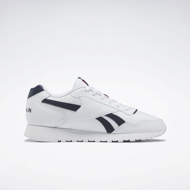 Reebok Glide Women's Lifestyle Shoes White Navy Red | OKI3695BD