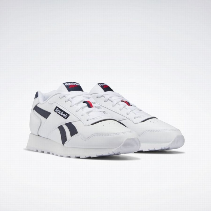 Reebok Glide Women's Lifestyle Shoes White Navy Red | OKI3695BD