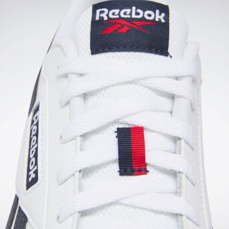 Reebok Glide Women's Lifestyle Shoes White Navy Red | OKI3695BD