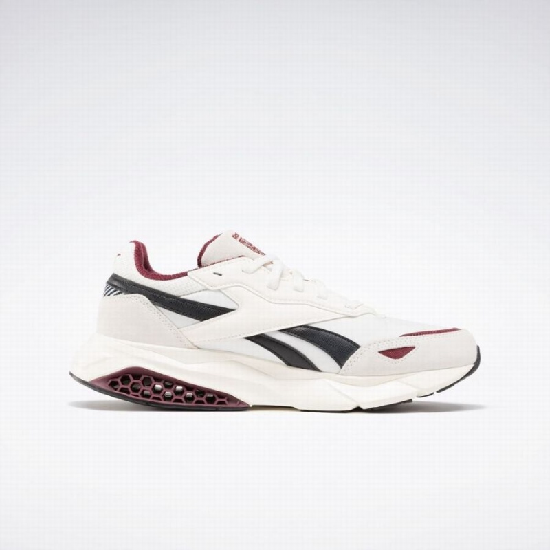 Reebok Hexalite Legacy 1.5 Men's Lifestyle Shoes White Burgundy Black | POS9019WE