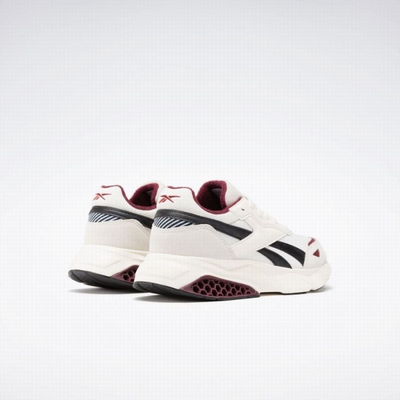 Reebok Hexalite Legacy 1.5 Men's Lifestyle Shoes White Burgundy Black | POS9019WE