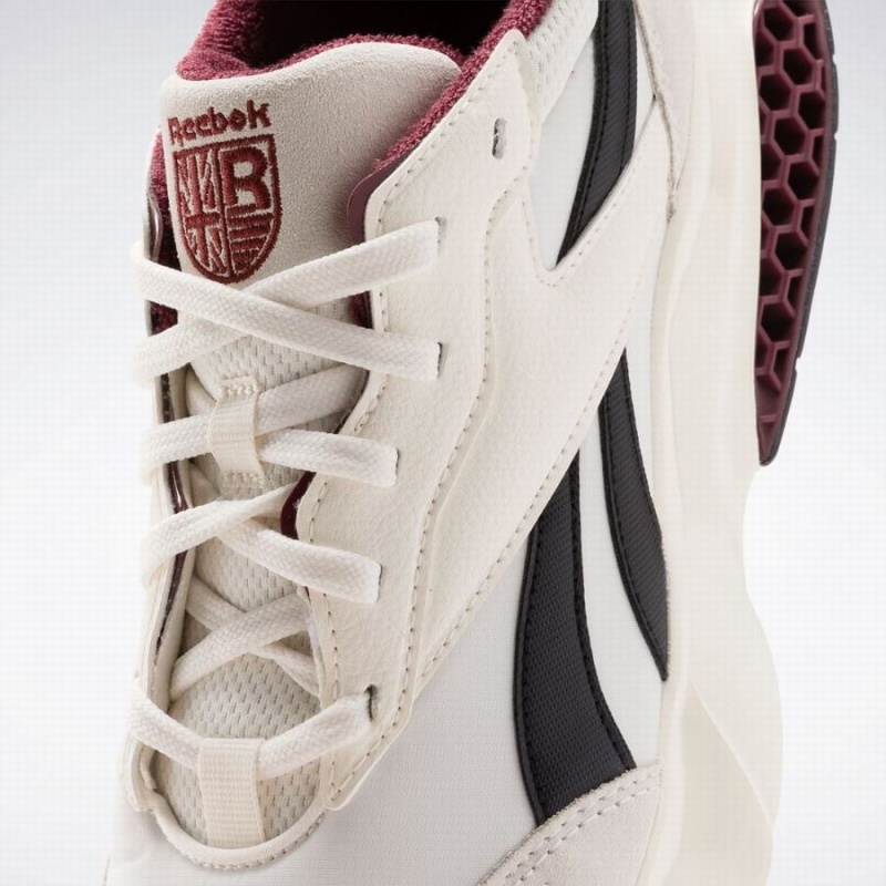 Reebok Hexalite Legacy 1.5 Men's Lifestyle Shoes White Burgundy Black | POS9019WE