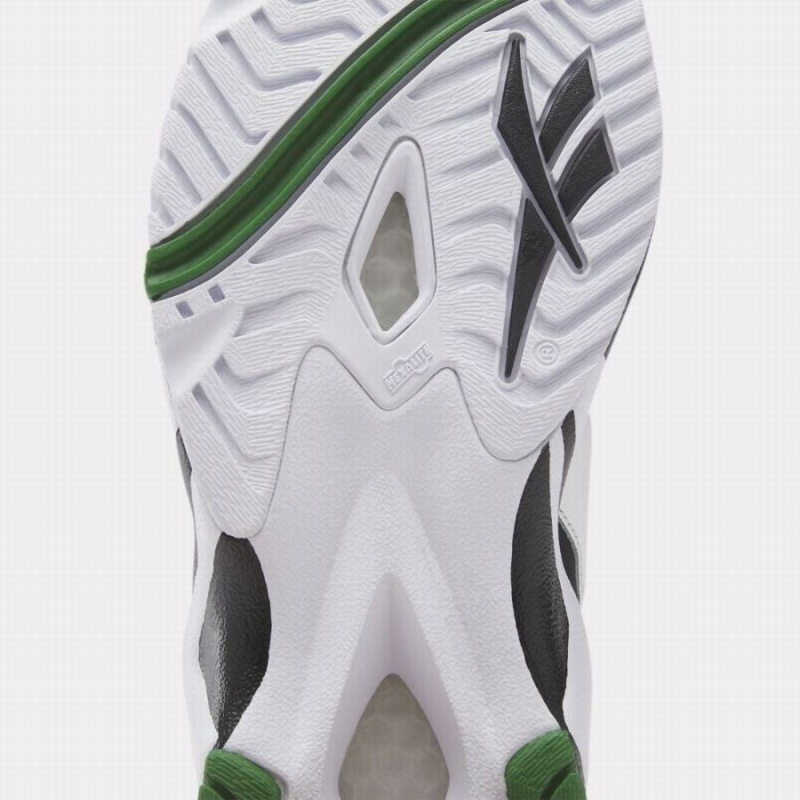 Reebok Hurrikaze Ii Men's Basketball Shoes White Black Green | VIO8787KU