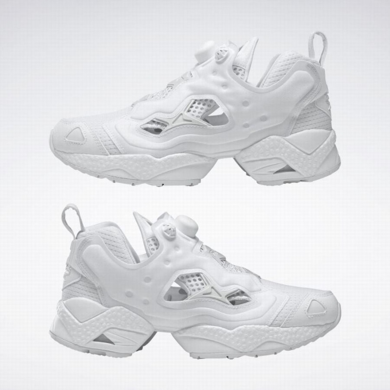 Reebok Instapump Fury 95 Men's Lifestyle Shoes White Grey | FUK6210OE