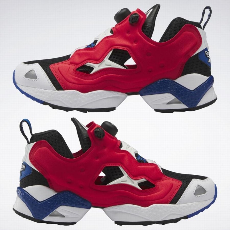 Reebok Instapump Fury 95 Men's Lifestyle Shoes Black Red White | KME1356AS