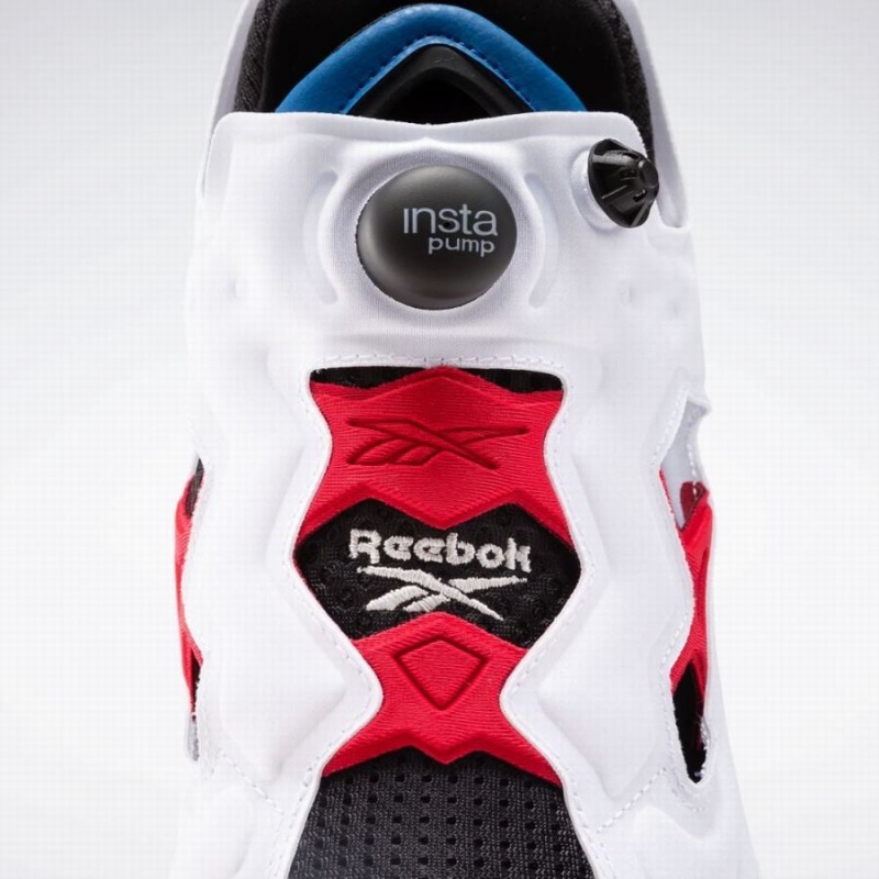 Reebok Instapump Fury 95 Women's Lifestyle Shoes Black White Blue | PQW6651KM