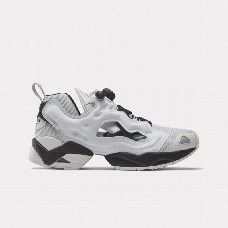 Reebok Instapump Fury 95 Women\'s Lifestyle Shoes Grey Black White | JET488BU