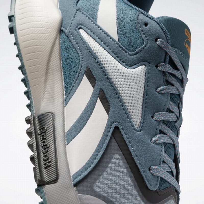 Reebok Lavante Trail 2 Men's Running Shoes Blue Grey White | QVI637YR