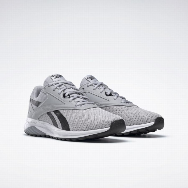 Reebok Liquifect 90 2 Men's Running Shoes Grey Black White | MDO929QM