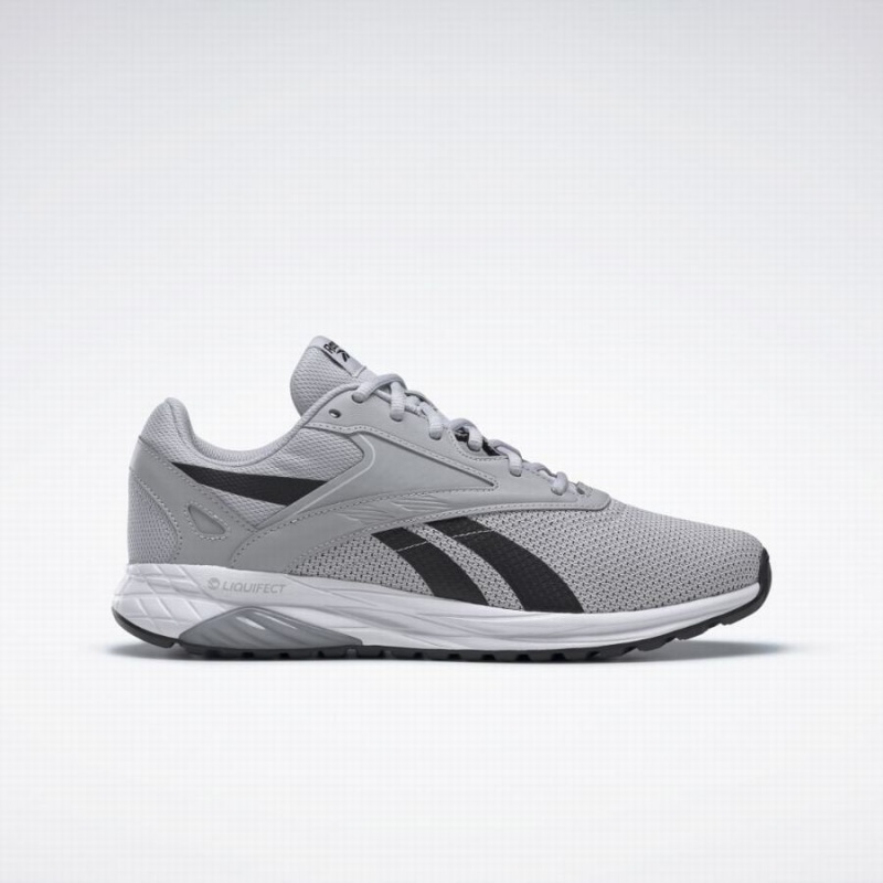 Reebok Liquifect 90 2 Men\'s Running Shoes Grey Black White | MDO929QM