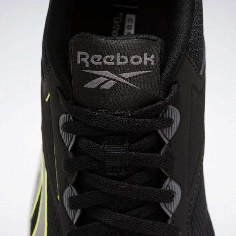 Reebok Lite 3 Men's Running Shoes Black Grey White | AZZ8974CF