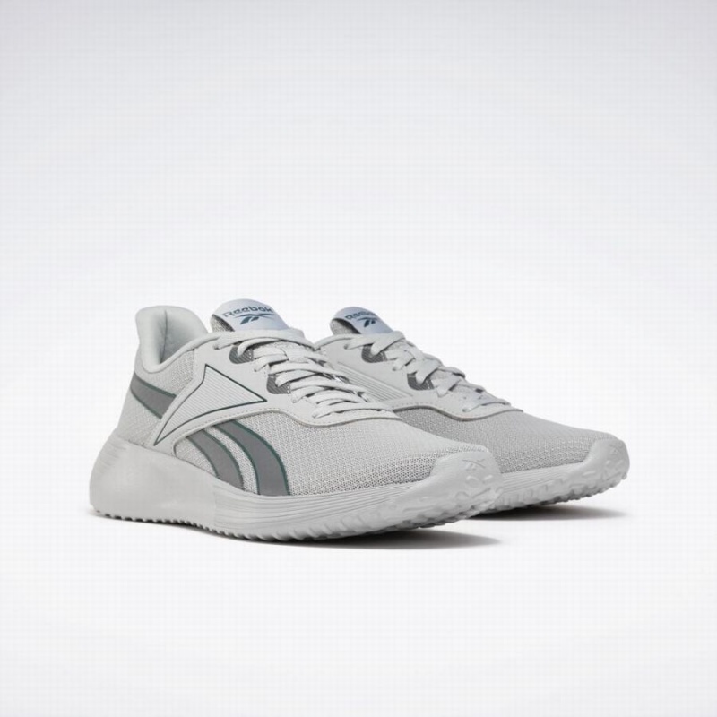 Reebok Lite 3 Men's Running Shoes Grey Blue | YZY6457JH