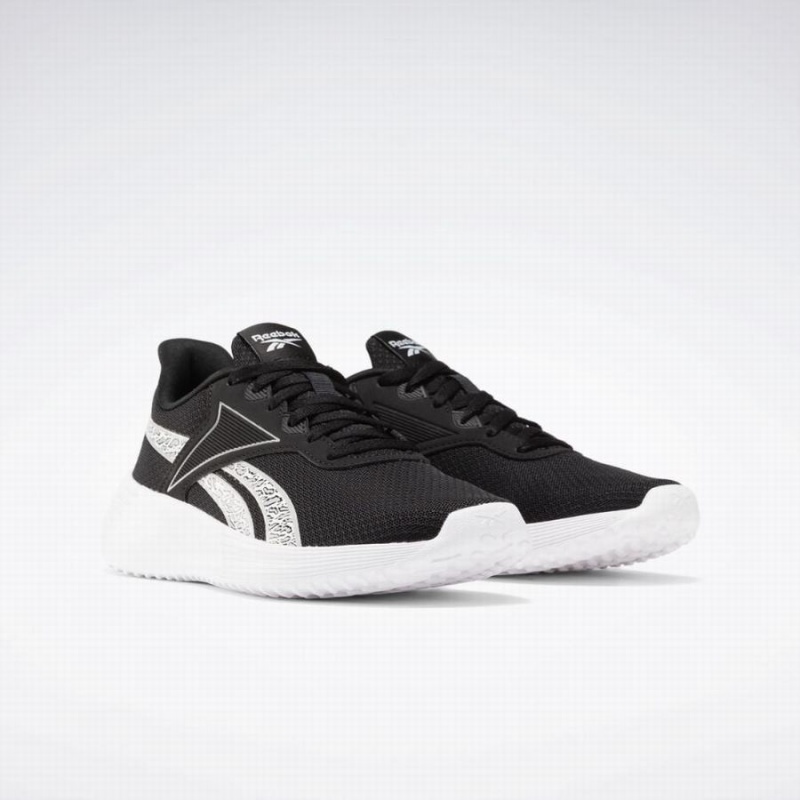 Reebok Lite 3 Women's Running Shoes Black Grey White | OHI5048HT