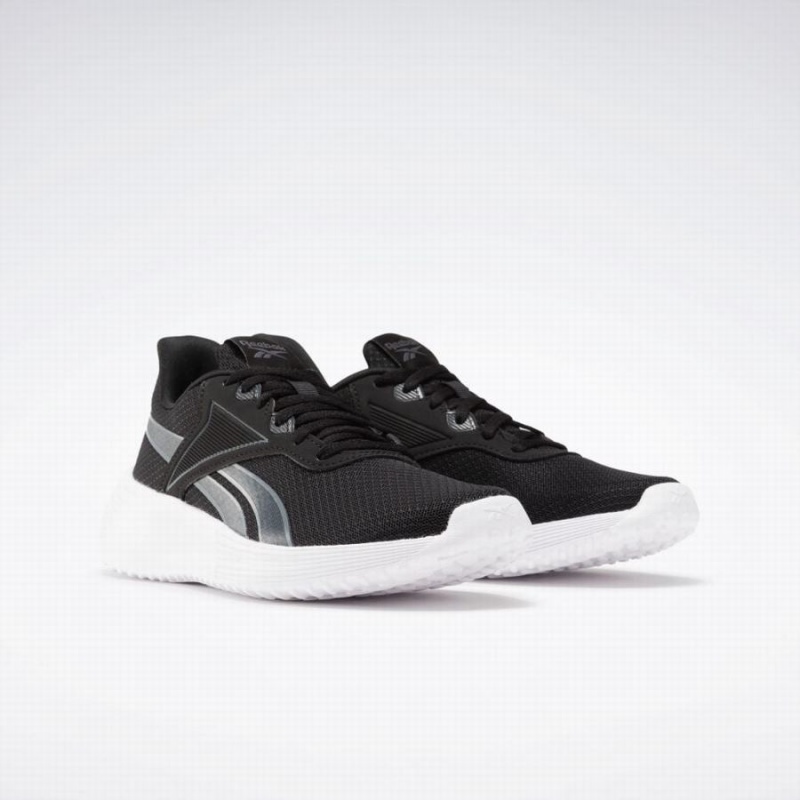 Reebok Lite 3 Women's Running Shoes Black Dark Silver White | ZCC2641UV