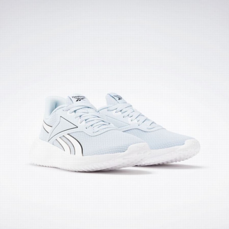 Reebok Lite 3 Women's Running Shoes Blue White Black | TGP4677YX