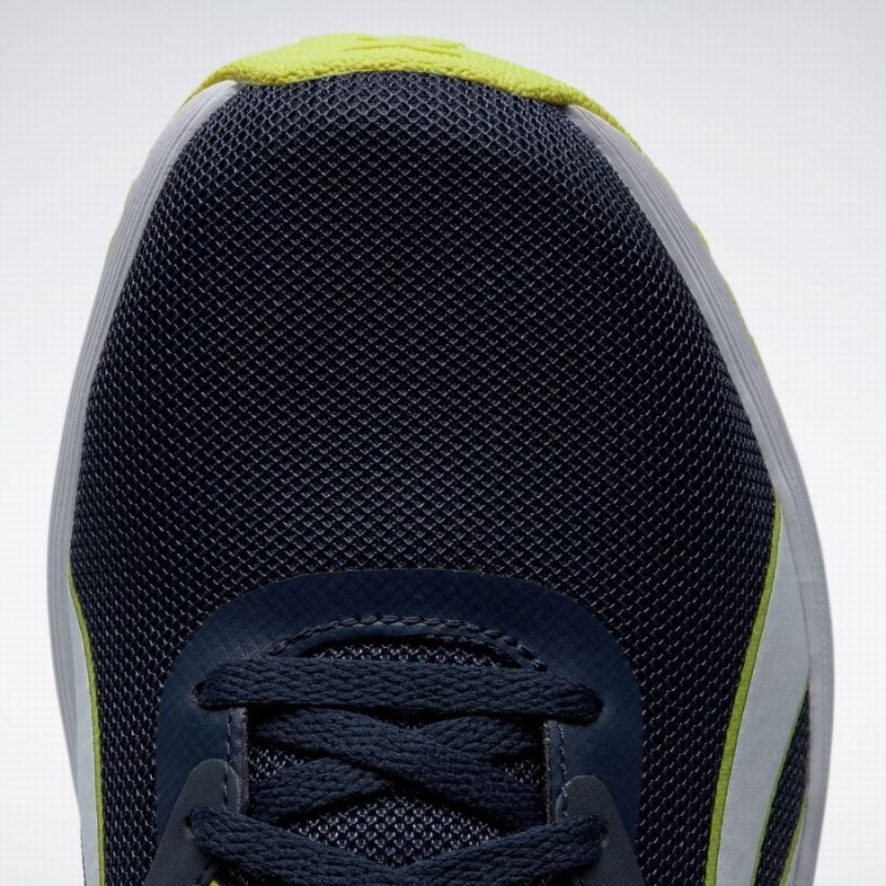 Reebok Lite Plus 3 Men's Running Shoes Navy White Yellow | OQN7381VU