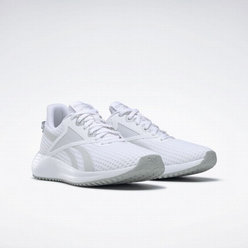 Reebok Lite Plus 3 Women's Running Shoes White Silver Metal Grey | SLZ8951VY