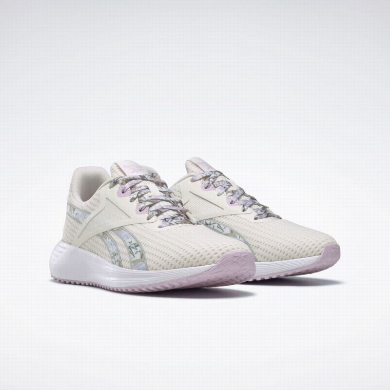 Reebok Lite Plus 3 Women's Running Shoes White Purple | SLF2142HV