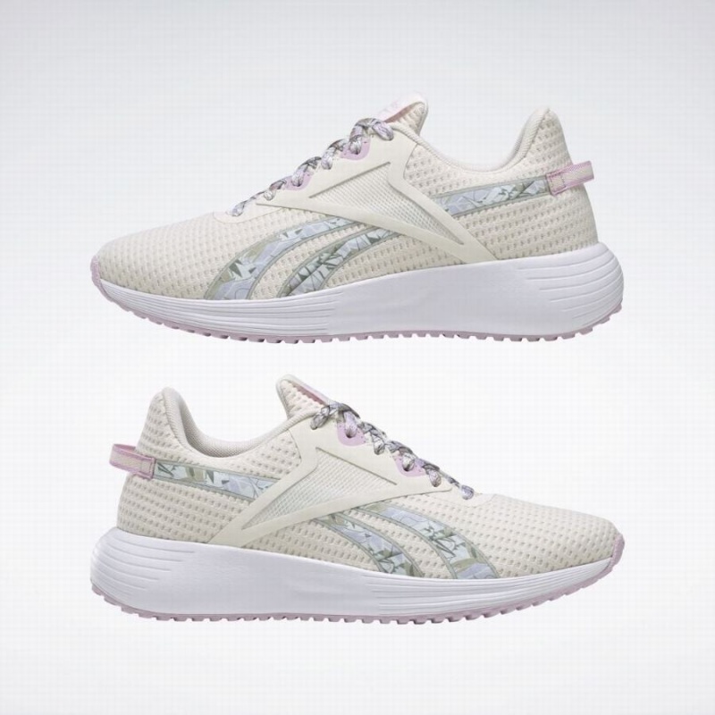 Reebok Lite Plus 3 Women's Running Shoes White Purple | SLF2142HV