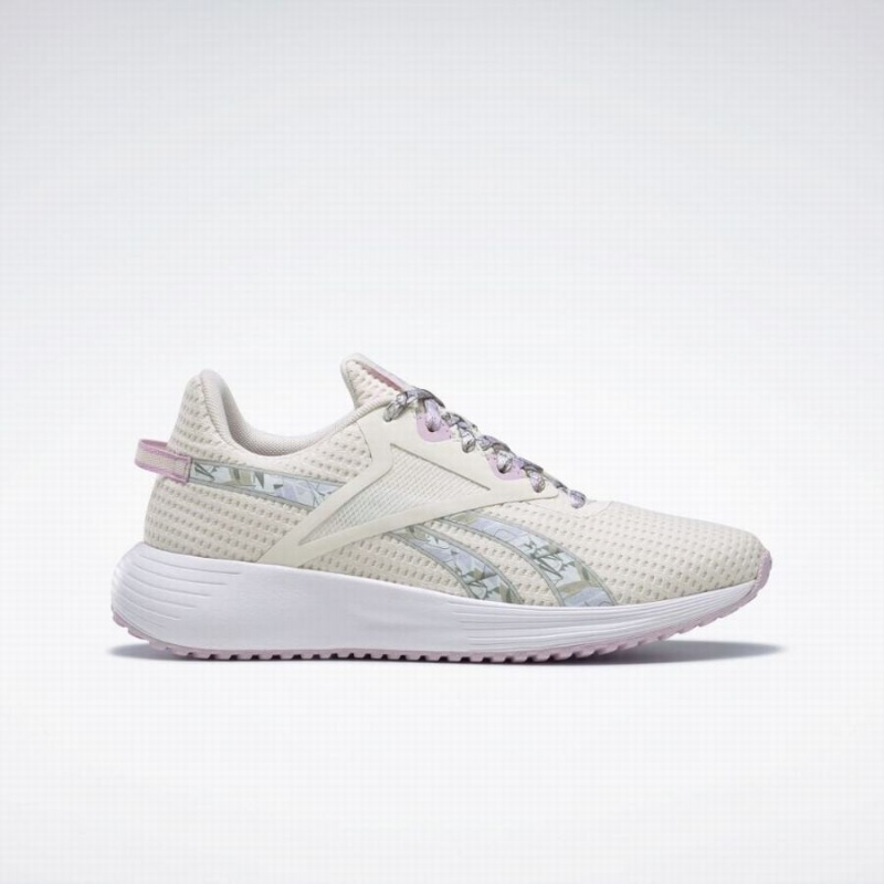 Reebok Lite Plus 3 Women\'s Running Shoes White Purple | SLF2142HV