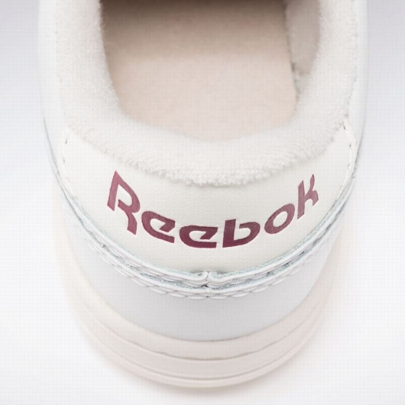 Reebok Lt Court Men's Running Shoes White Burgundy | GCS816MG