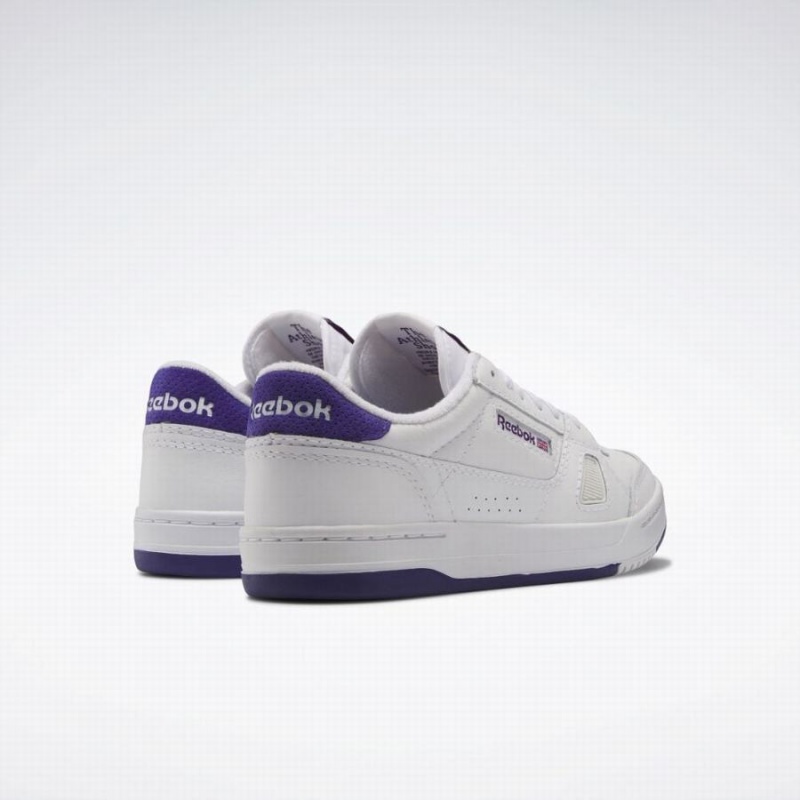 Reebok Lt Court Men's Running Shoes White Purple | XTT1757IC