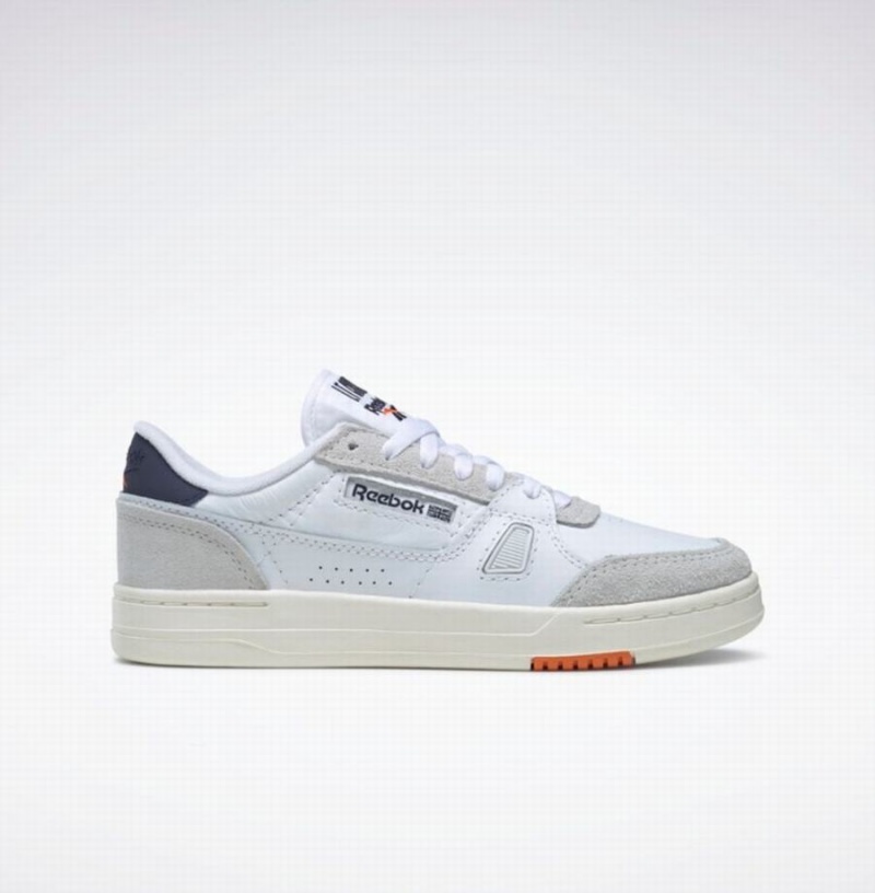 Reebok Lt Court Men\'s Running Shoes White Navy | PZH4391SX