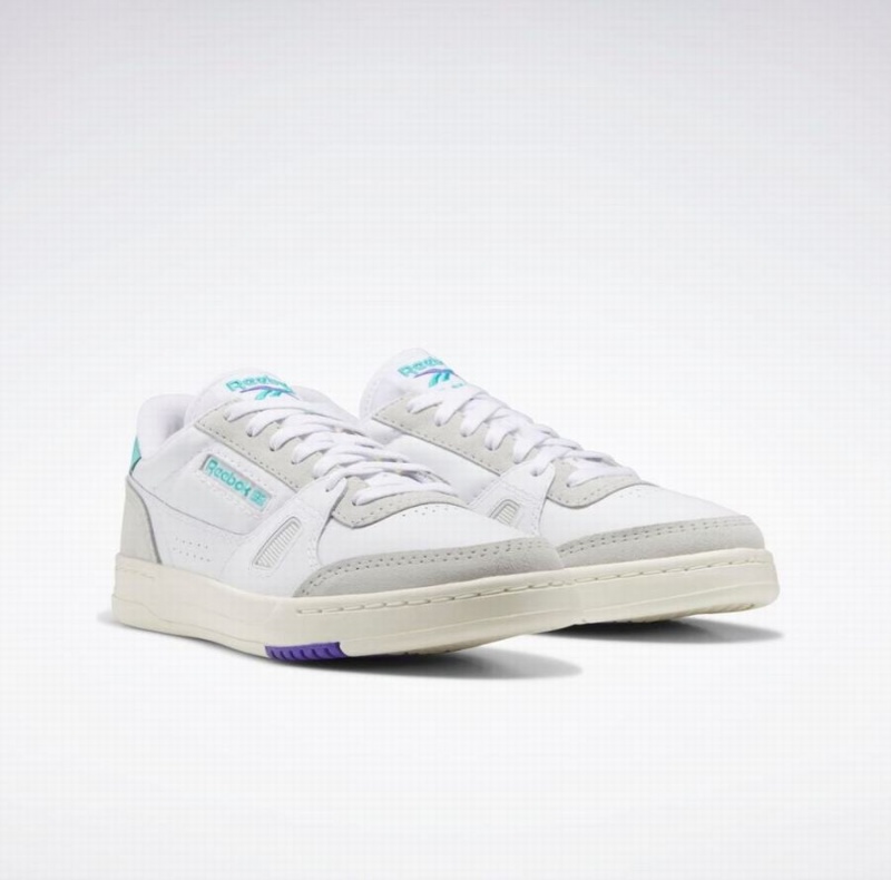 Reebok Lt Court Men's Running Shoes White Turquoise | LKJ9720ED