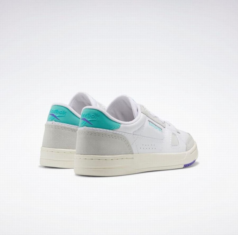 Reebok Lt Court Women's Lifestyle Shoes White Turquoise | VJF6135YG