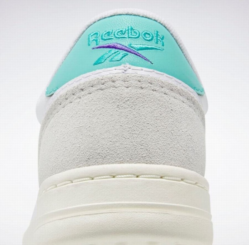 Reebok Lt Court Women's Lifestyle Shoes White Turquoise | VJF6135YG