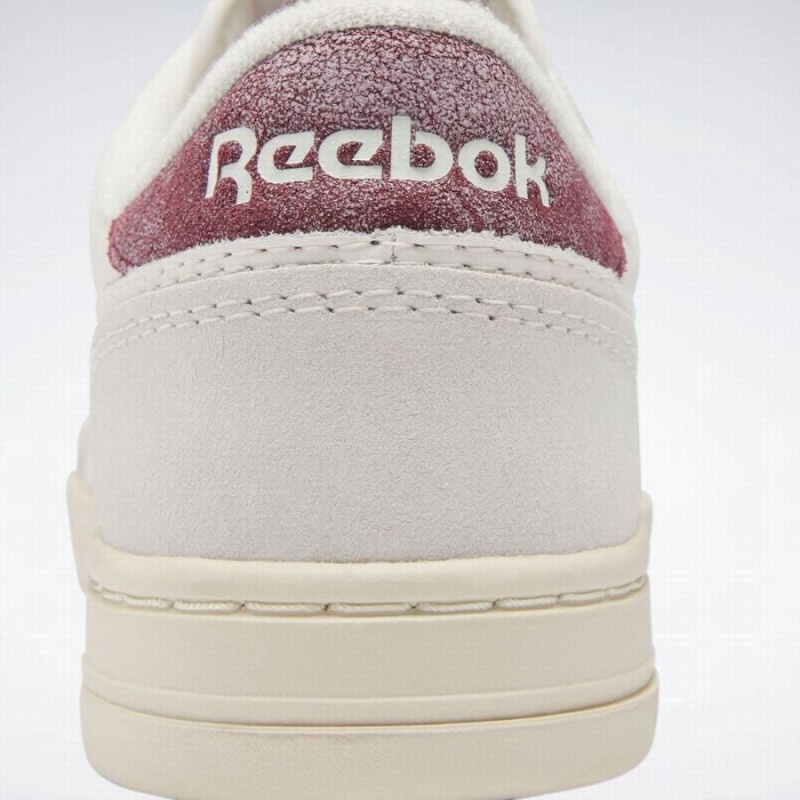 Reebok Lt Court Women's Lifestyle Shoes White Burgundy | CBU959KK