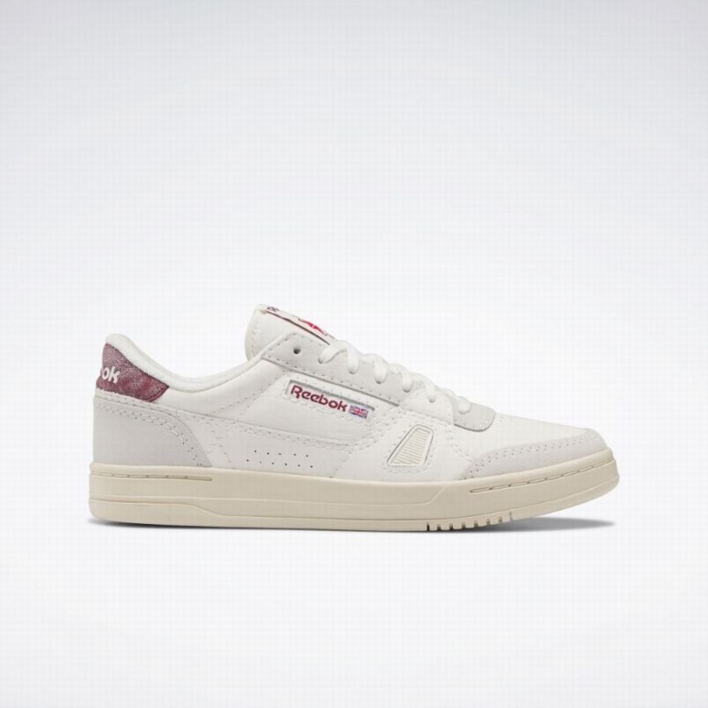 Reebok Lt Court Women\'s Lifestyle Shoes White Burgundy | CBU959KK