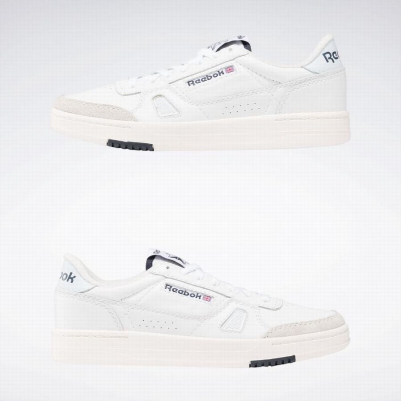 Reebok Lt Court Women's Lifestyle Shoes White Navy Blue | HPB1481UN