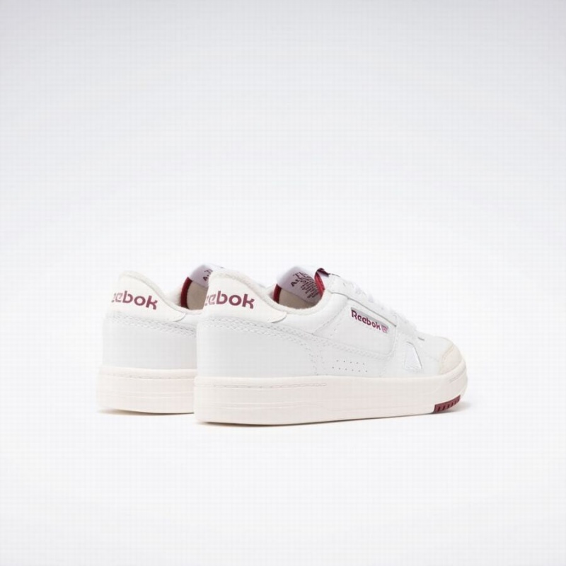 Reebok Lt Court Women's Lifestyle Shoes White Burgundy | WJP8028UD