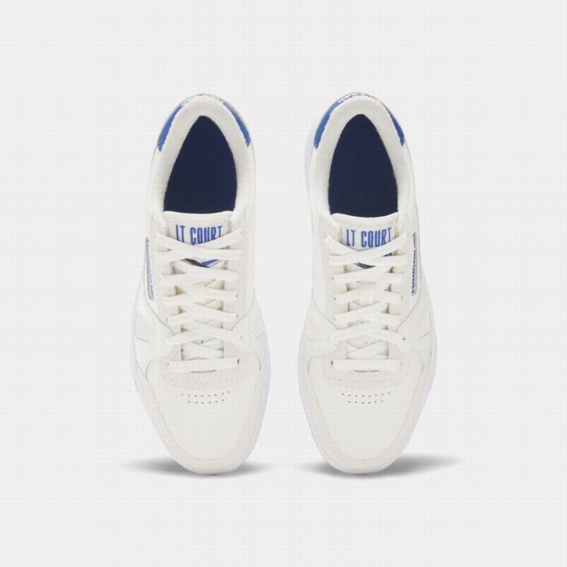 Reebok Lt Court Women's Running Shoes White Blue Black | OHX8420UU