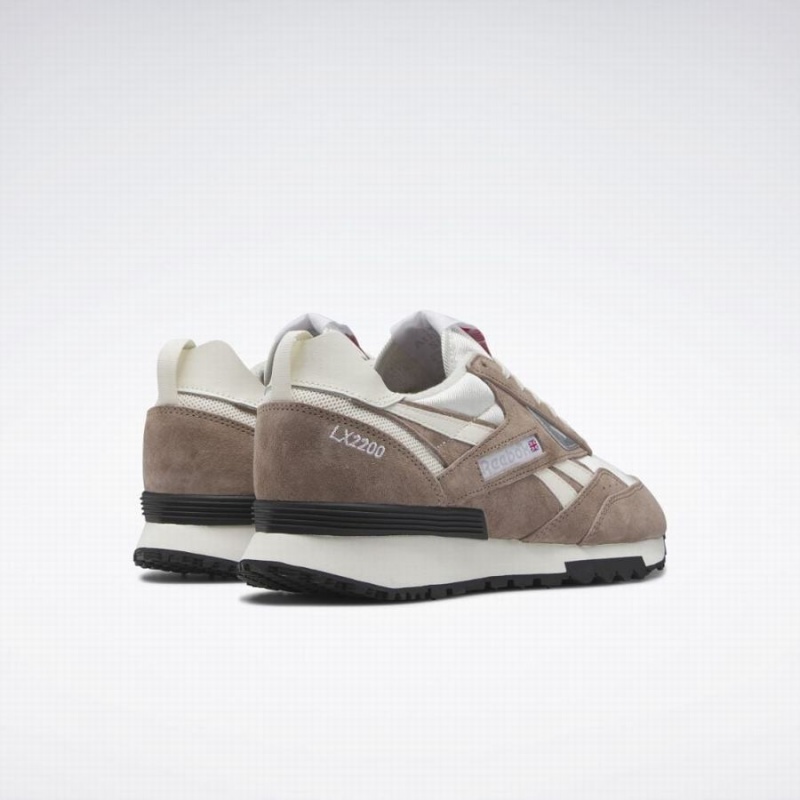 Reebok Lx2200 Men's Lifestyle Shoes Grey Brown Black | TYE2439YK