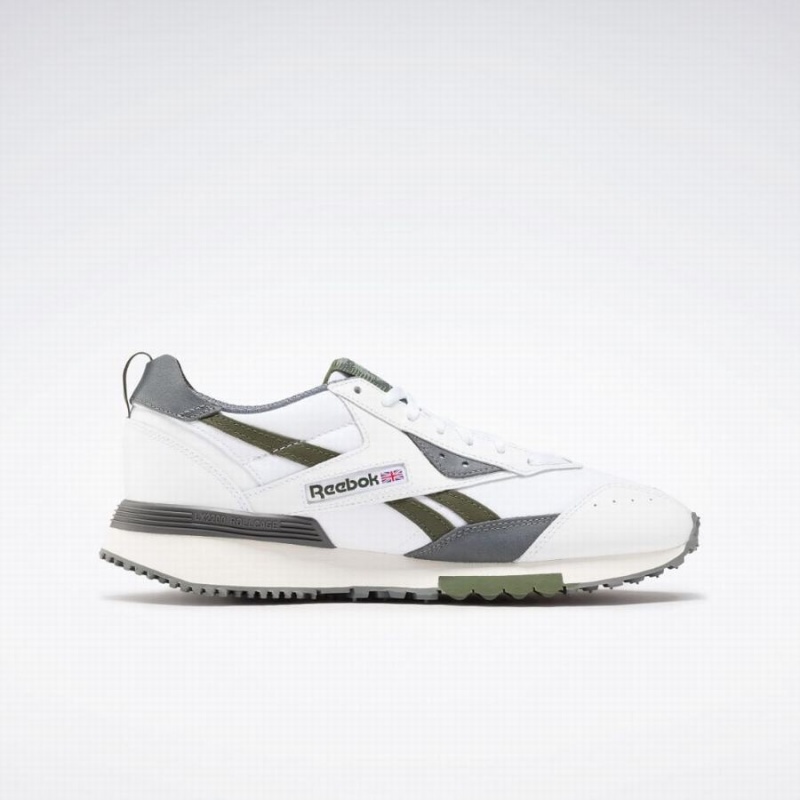 Reebok Lx2200 Men's Lifestyle Shoes White Grey Green | MLC8946VN