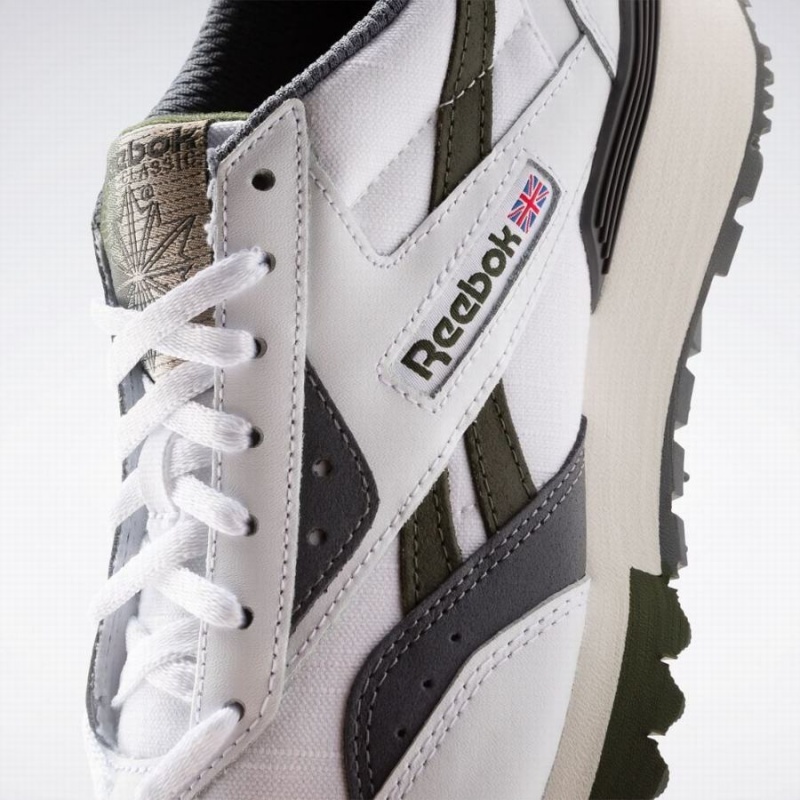 Reebok Lx2200 Men's Lifestyle Shoes White Grey Green | MLC8946VN